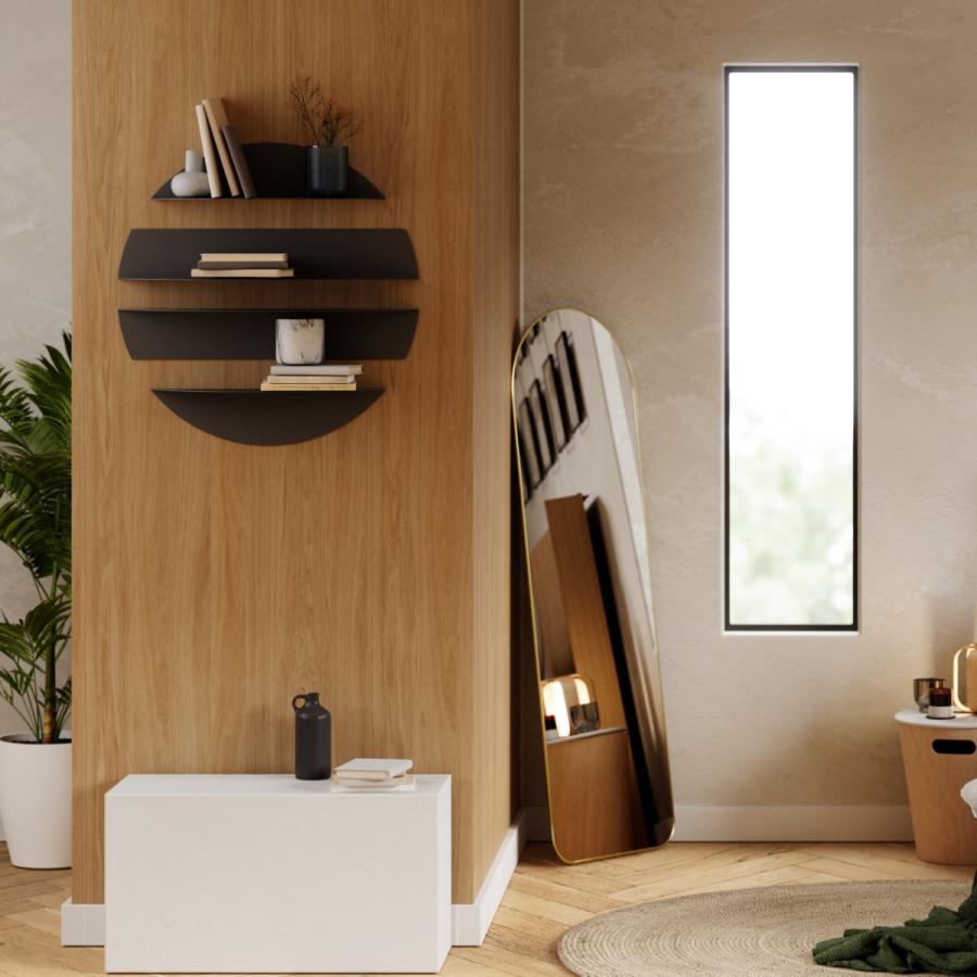 Umbra 棚 umbra ソリス シェルフ 4段 壁付け （ アンブラ