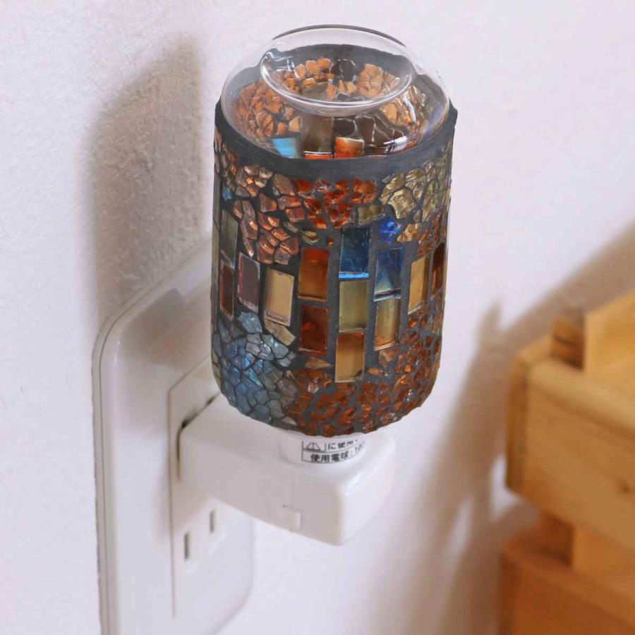 照明 アロマランプ モザイクランプ コンセント型 セルジューク