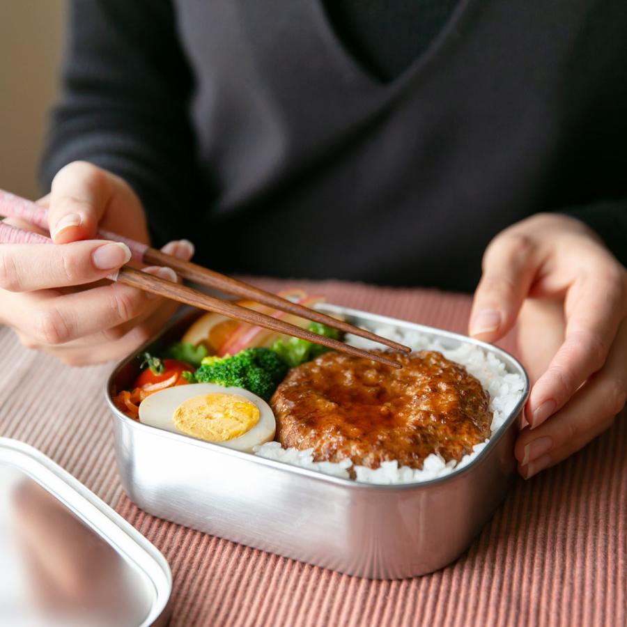 ★☆工房アイザワ弁当箱3点セット☆★ 工房アイザワ 弁当箱 670ml UTILE 角型ランチボックス 中