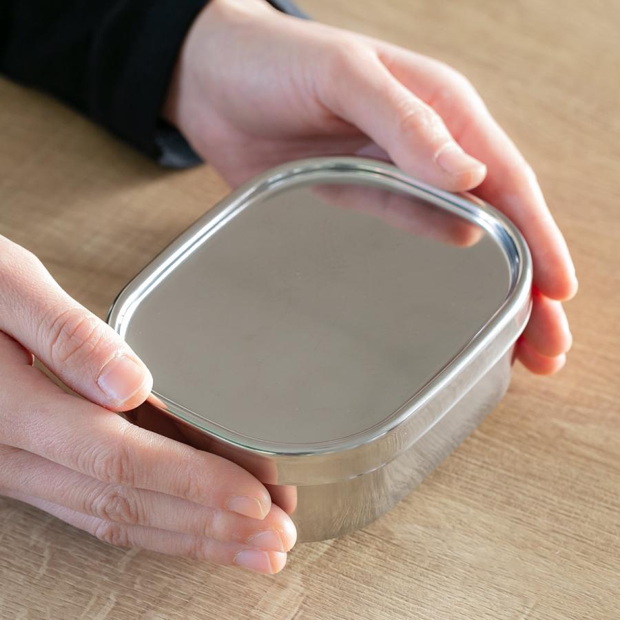 工房アイザワ 特典付き 保存容器 400ml UTILE 角長容器浅型 S 400cc