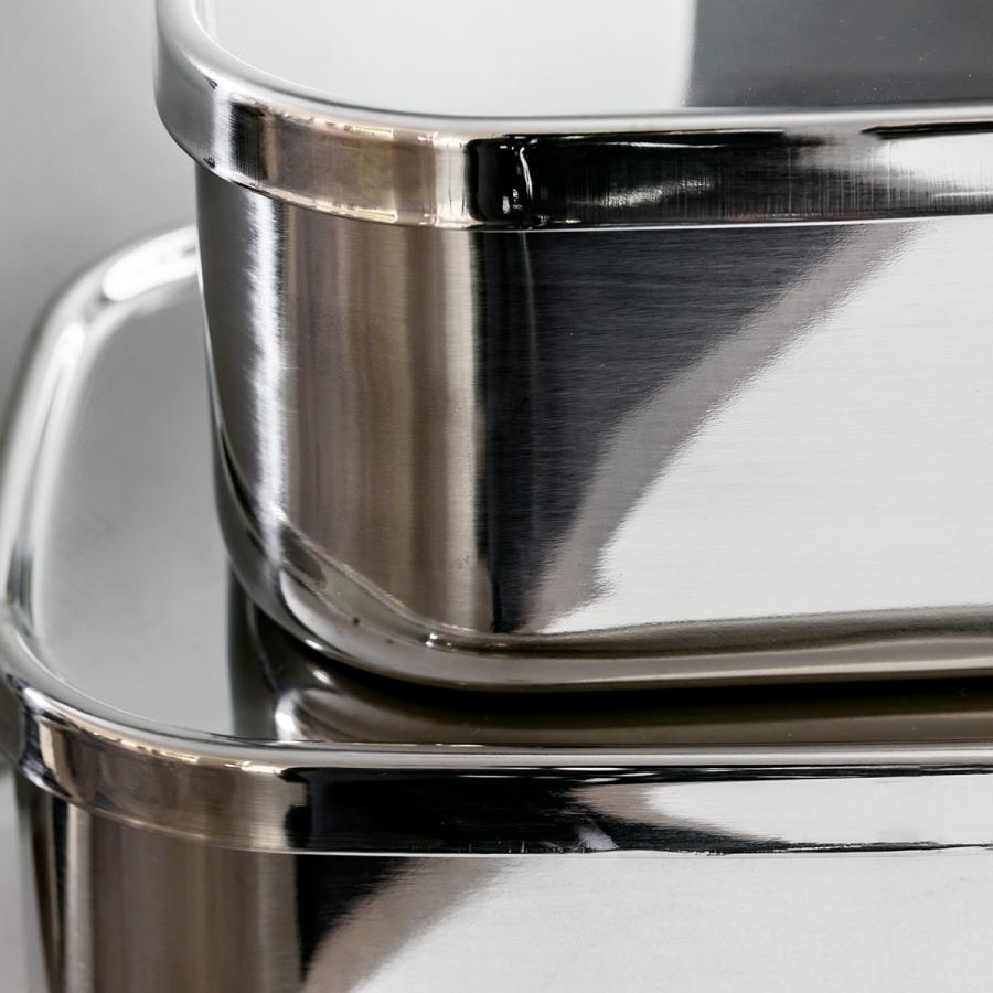 工房アイザワ 特典付き 保存容器 400ml UTILE 角長容器浅型 S 400cc