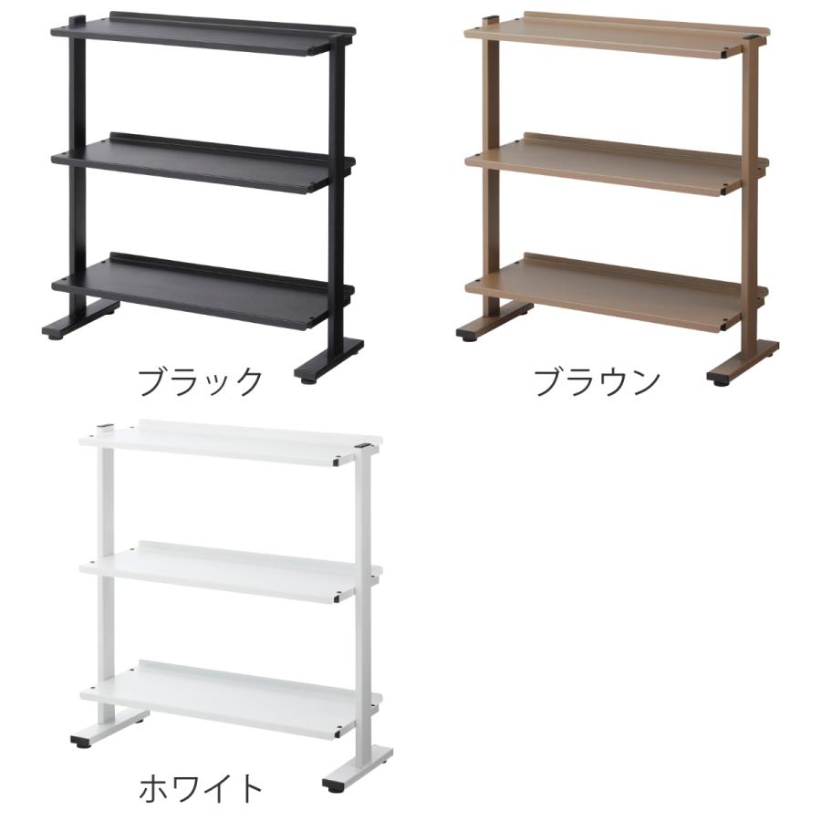 マガジンラック TYPE3 インテリア　ラック　棚 Amazon.co.jp: PonyLes マガジンラック スリム アイアン 3段