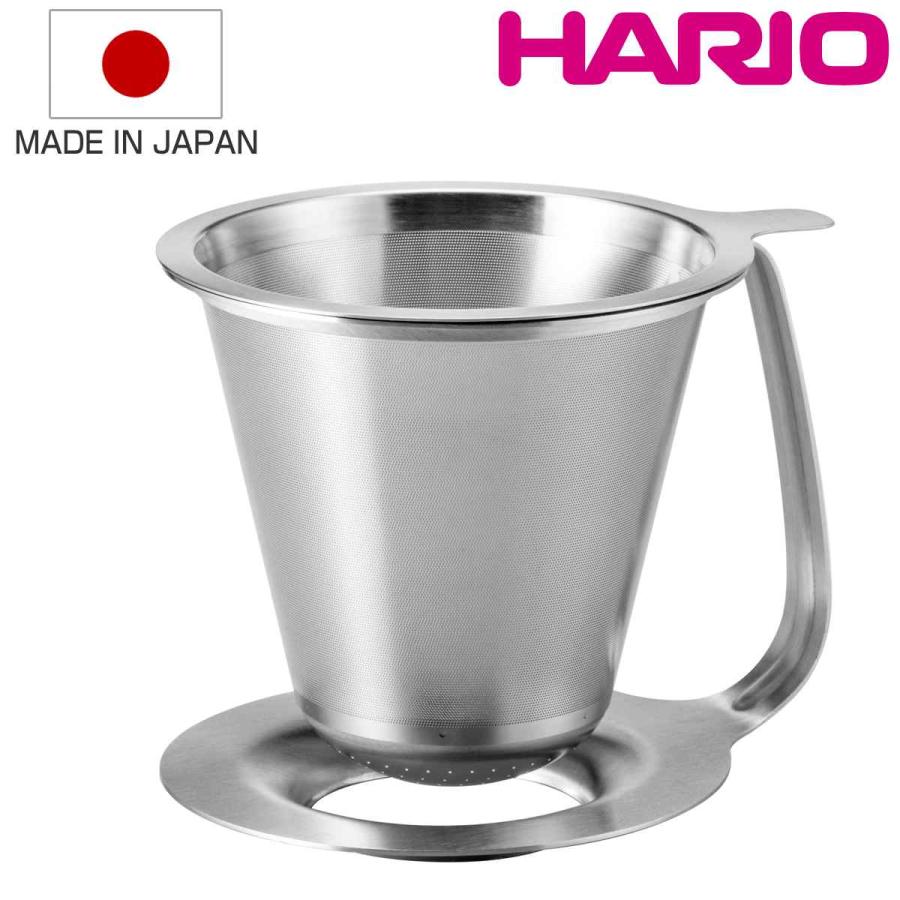 HARIO ハリオ ダブルステンレスドリッパー 1〜4杯用 粕谷モデル HARIO ハリオ ダブルステンレスドリッパー 1〜4杯用 粕谷モデル
