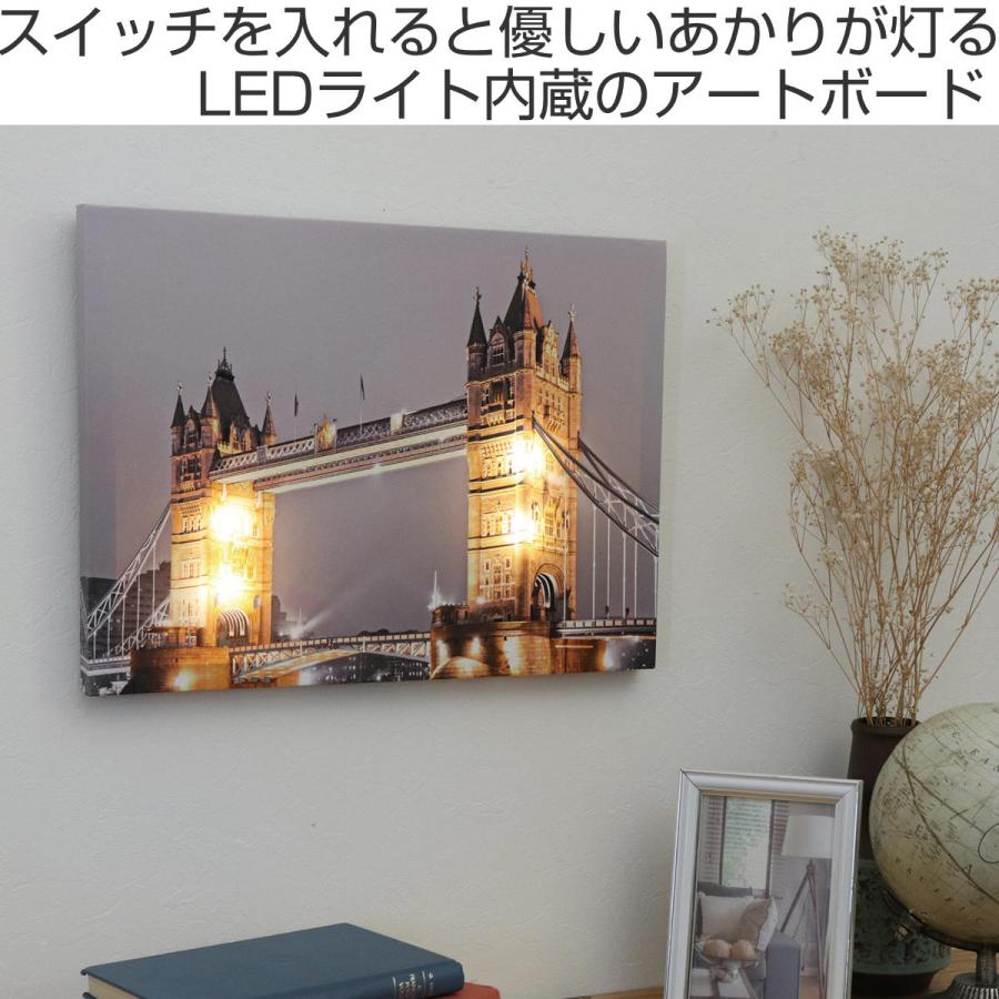東洋ケース LEDキャンバスアート 海 夜景 40×30cm ( LED 東洋ケース LEDキャンバスアート 海 夜景 40×30cm ( LED