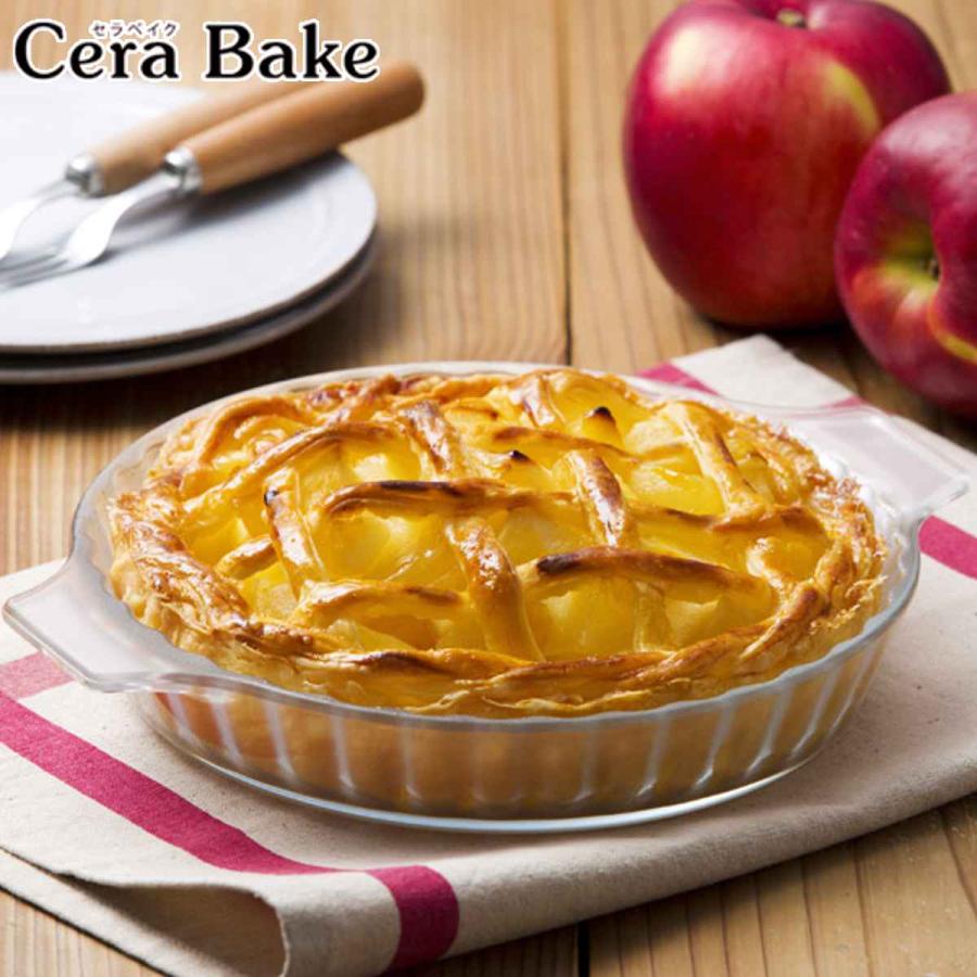 ADERIA タルト型 23×19cm タルトM CERA BAKE セラベイク 耐熱ガラス