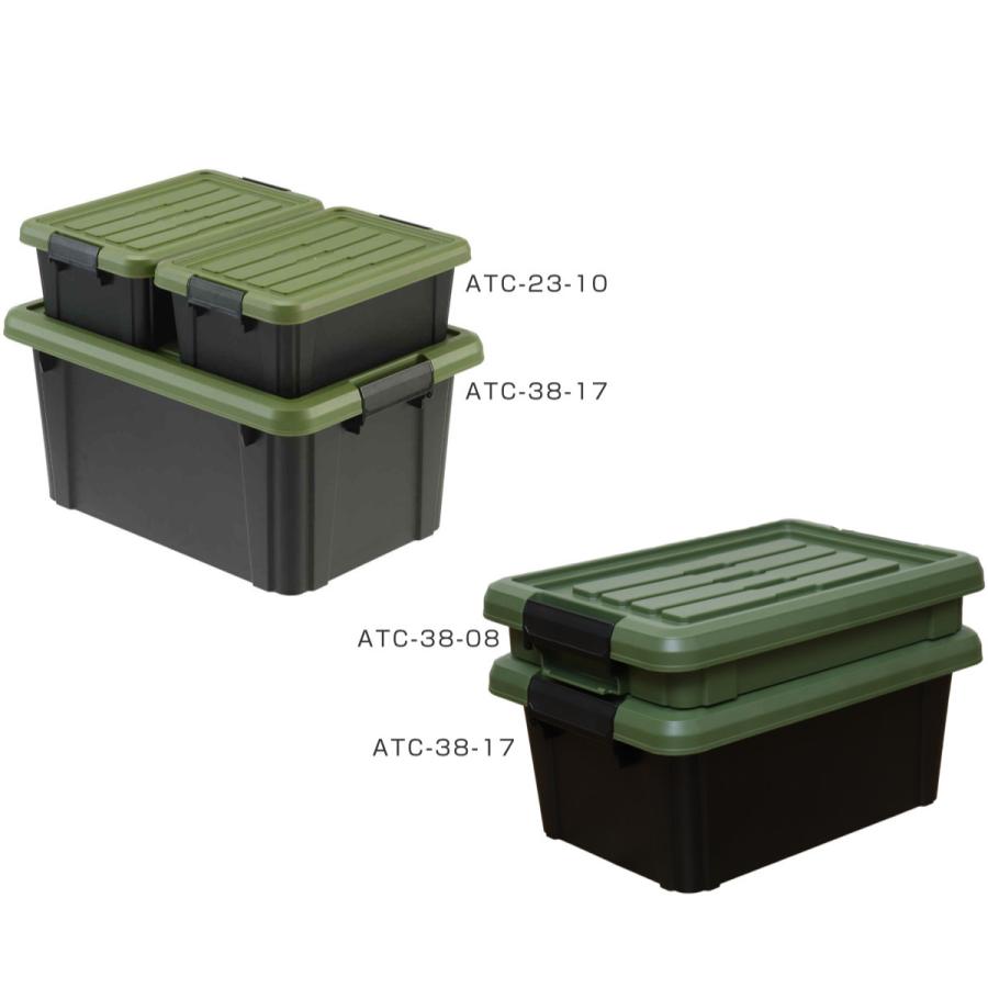 SANKA 収納ボックス Nタフコン ATC-38-17 フタ付き 幅28×奥行38 SANKA 収納ボックス Nタフコン ATC-38-17 フタ付き 幅28×奥行38