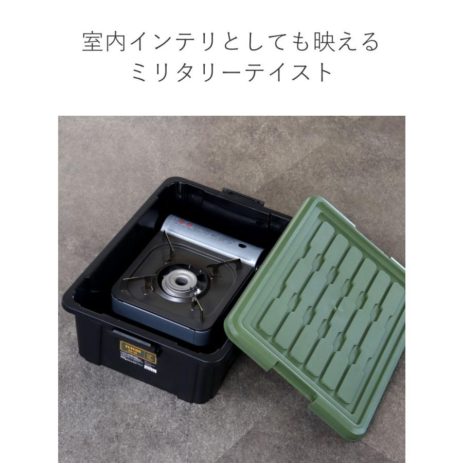 SANKA 収納ボックス Nタフコン ATC-54-19 フタ付き 幅39×奥行54×高さ