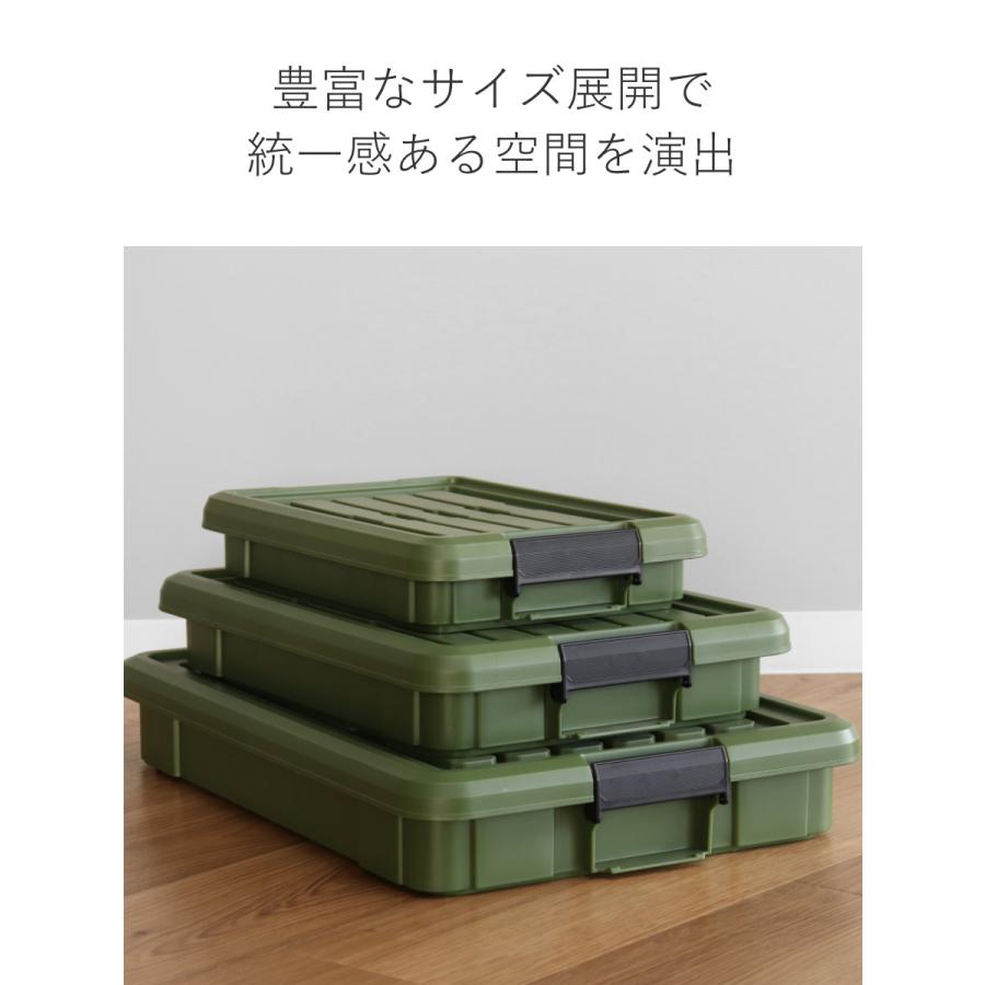 SANKA 収納ボックス Nタフコン ATC-54-09 フタ付き 幅39×奥行54×高さ