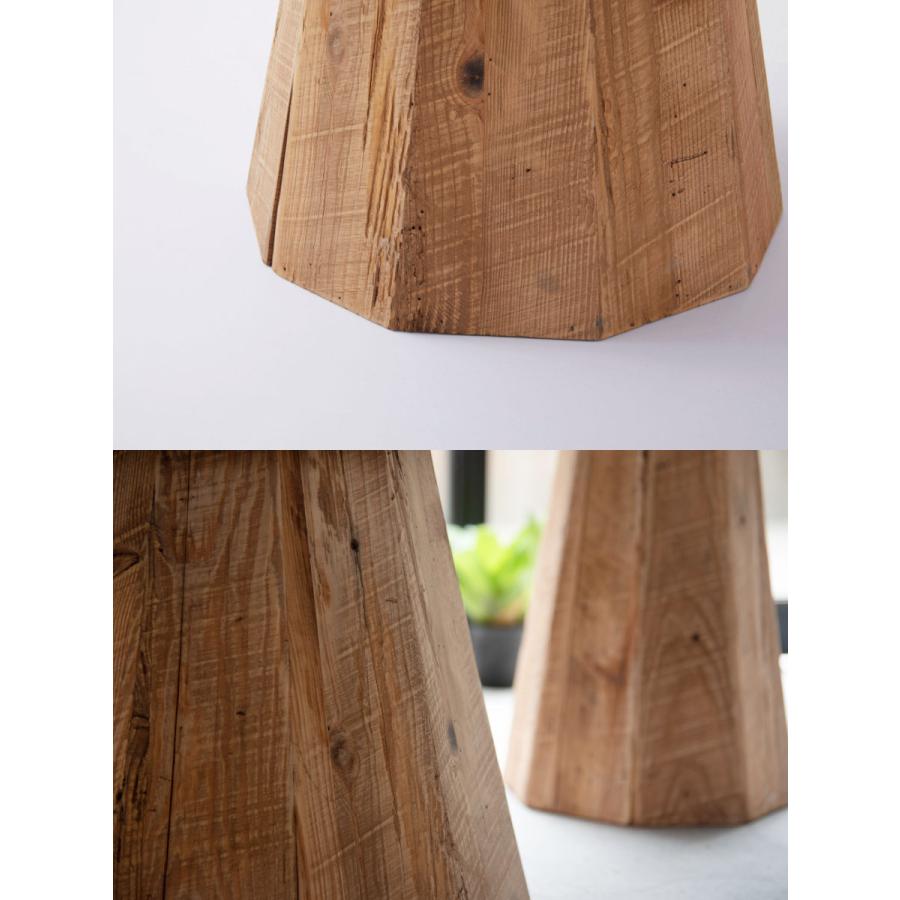 サイドテーブル 高さ56cm 天然木 丸 （ 北欧 スリム テーブル 木目調 木製 おしゃれ かわいい リビング シンプル 円形 ）｜livingut｜11