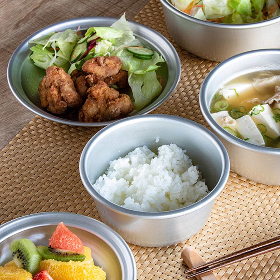 アウトドア ボウル 470ml Sサイズ アルミホシマルボウル （ アルミ 皿