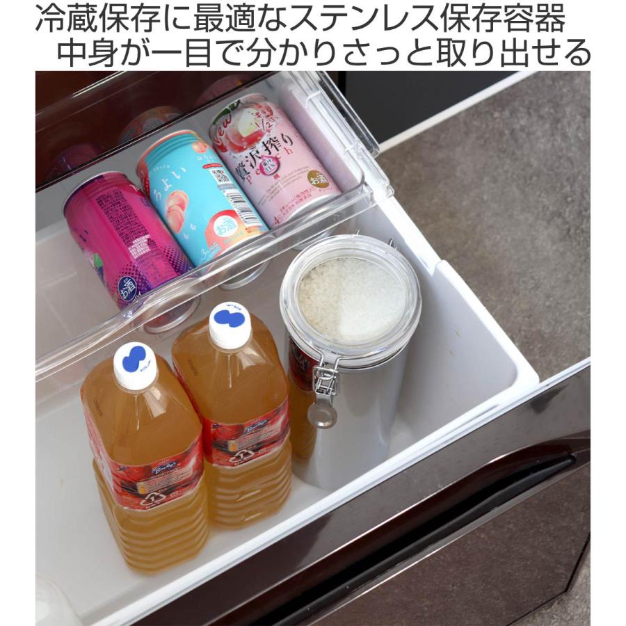 保存容器 2L ステンレス キャニスター パスタ SALUS （ セイラス 密閉