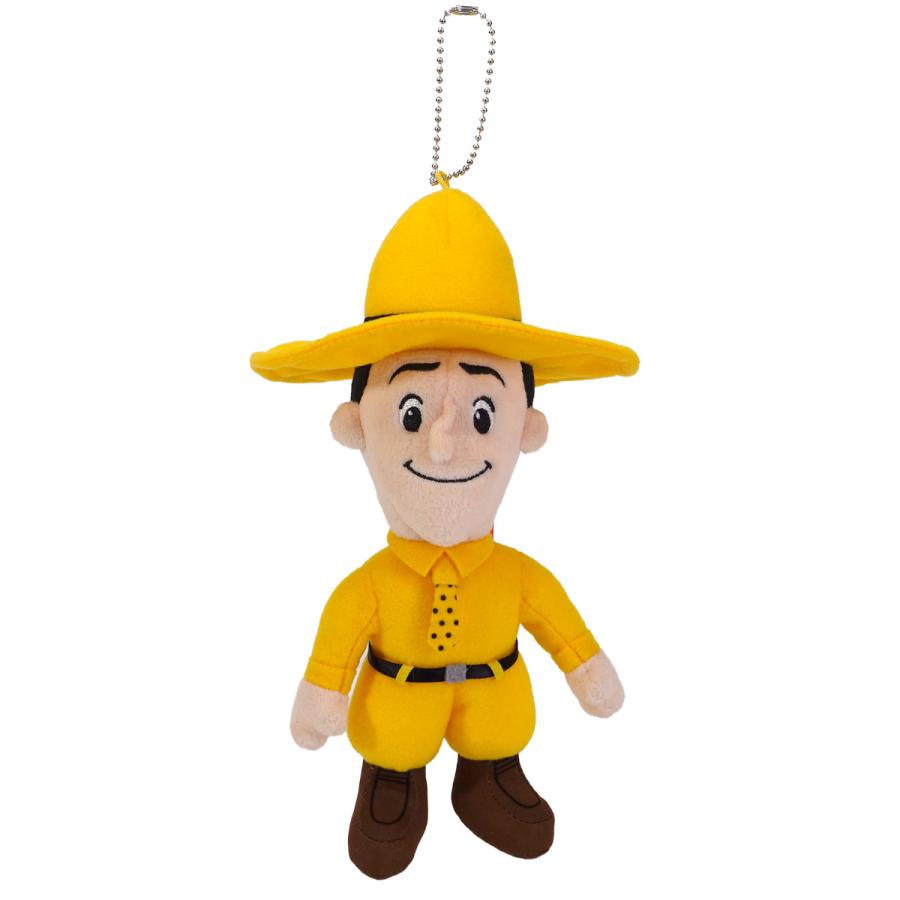 Sun Arrow ぬいぐるみ キーホルダー 黄色い帽子のおじさん