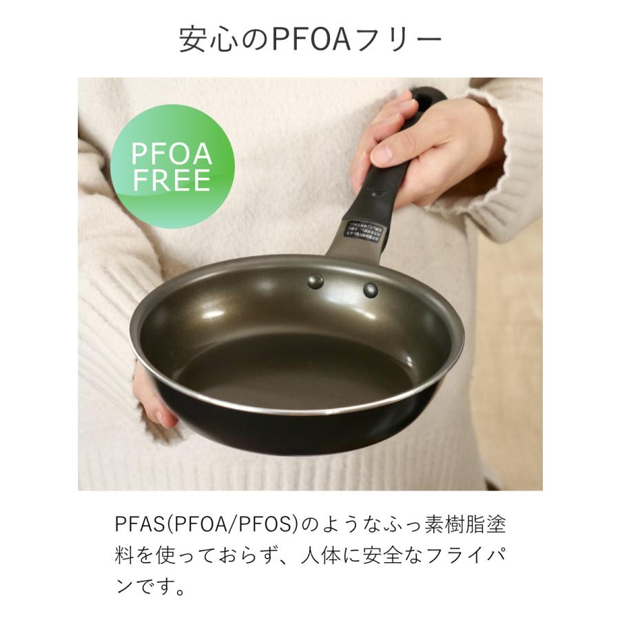 調理器具、鍋、フライパン ナンセンジャパン フライパン 20cm IH対応 スタンディ PFOAフリー