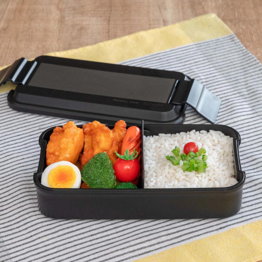 OSK お弁当箱 メタリックスタイル 850ml 1段 保冷ケース付き OSK お弁当箱 メタリックスタイル 850ml 1段 保冷ケース付き
