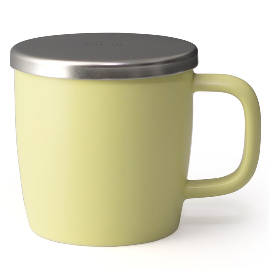 マグカップ フタ付 325ml Brew in Mug ブリューインマグ 陶器 （ ティーカップ カップ コップ 茶こし 茶漉し ストレーナー フィルター付き 1人用 ）｜livingut｜16