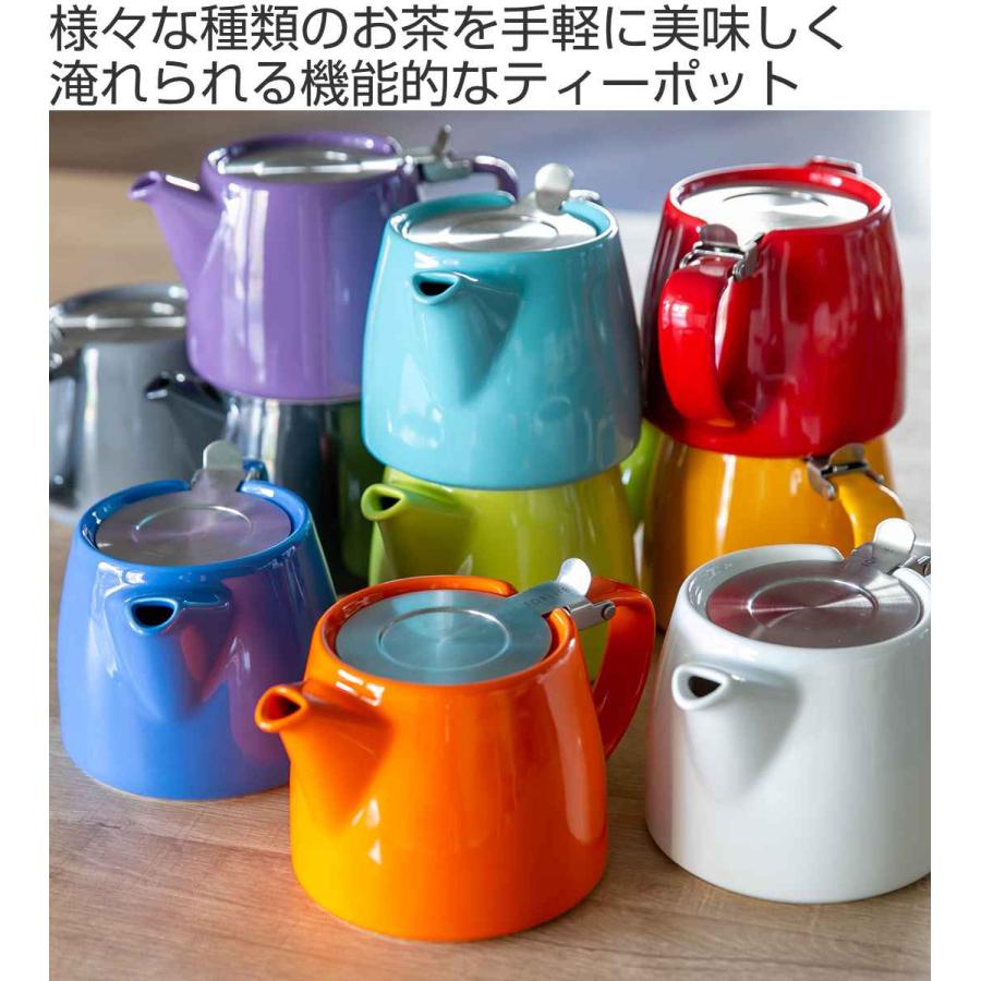 FORLIFE JAPAN ティーポット 530ml スタンプティーポット 硬質陶器