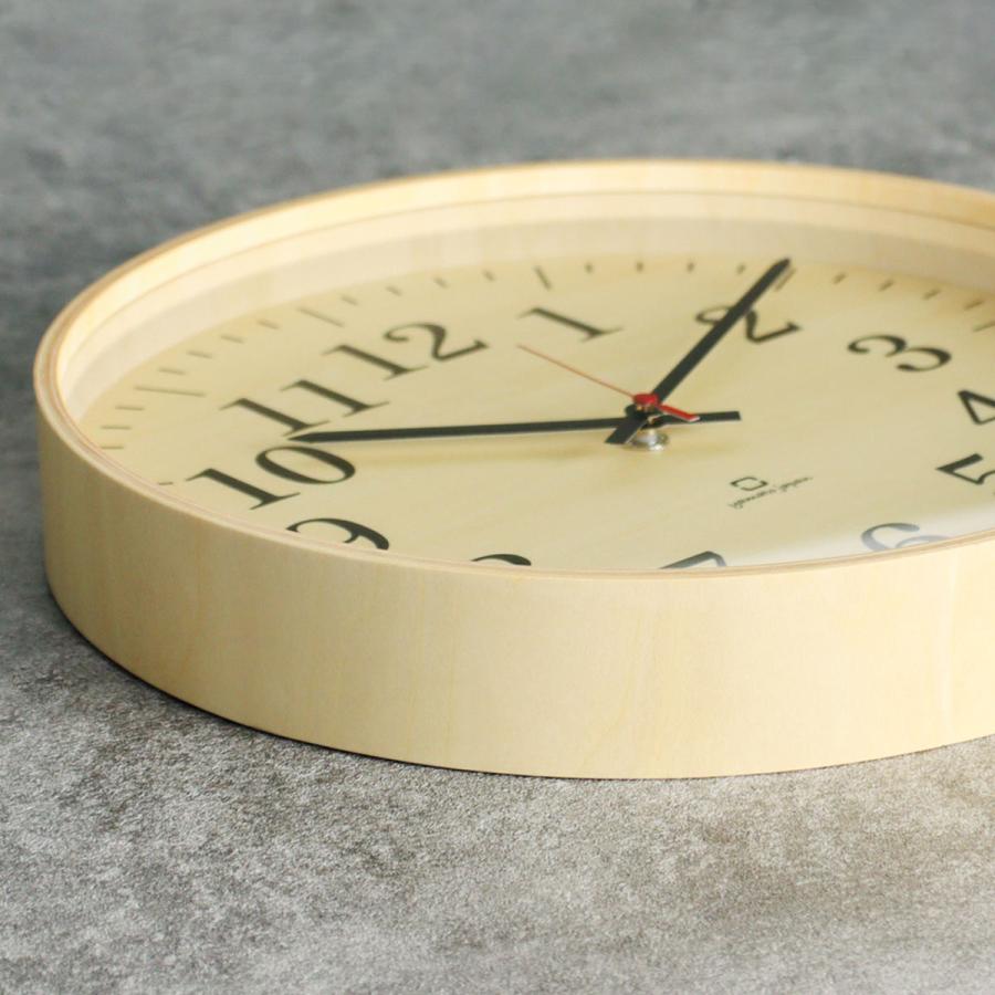 ヤマト工芸 掛け時計 fullmoon スタンダード 日本製 （ 時計 壁掛け