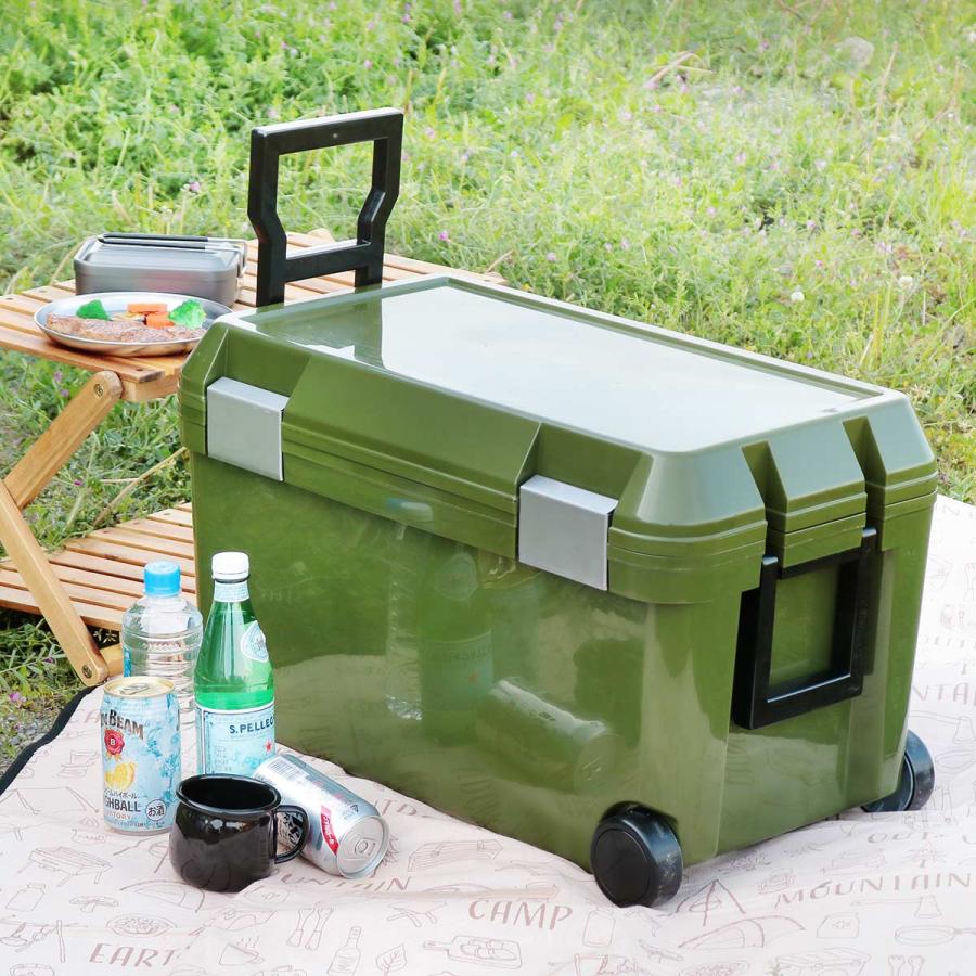 JEJアステージ クーラーボックス 46L ホイール付 ステンレス JEJアステージ クーラーボックス 46L ホイール付 ステンレス