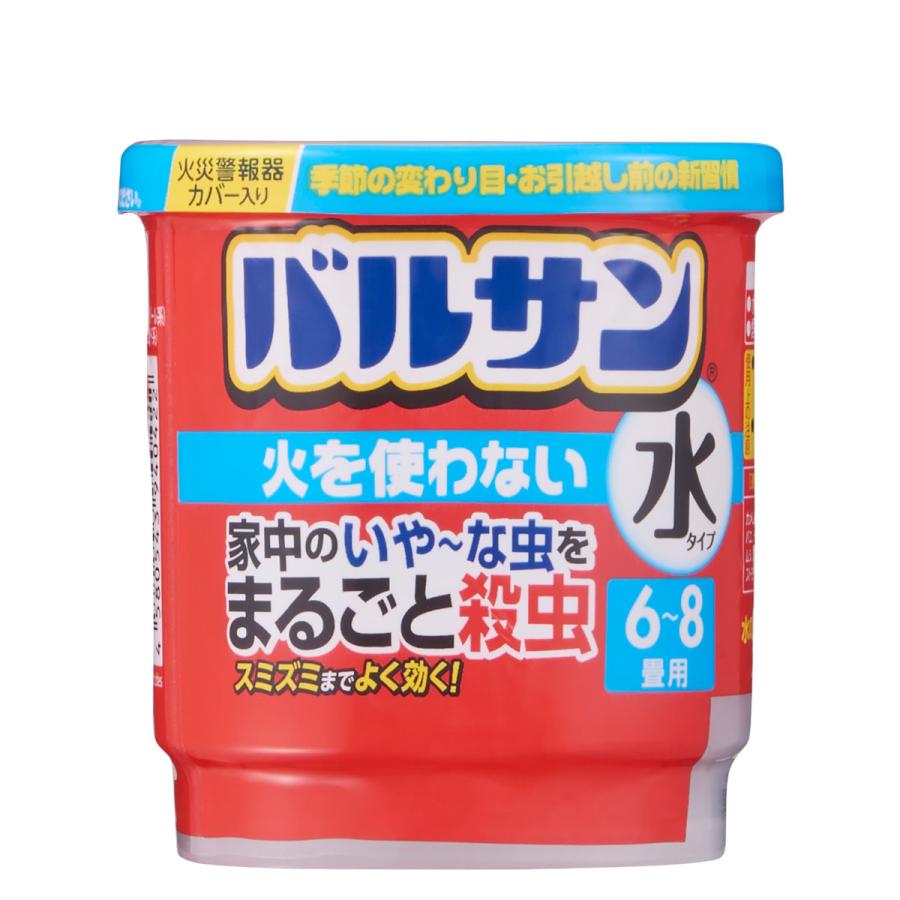 バルサン 火を使わない水タイプ 6〜8畳 3個入 （ 水タイプ 6-8畳用 3個セット 殺虫 殺虫剤 害虫 虫 日本製 ）｜livingut｜02