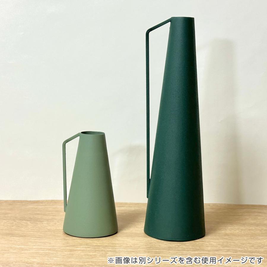 花瓶 Valente Alto Large Dark Green アイアン （ 鉄製 花びん 花器 ポット フラワーベース ベース丸 鉄 一輪挿し 枝物 花 ）｜livingut｜11