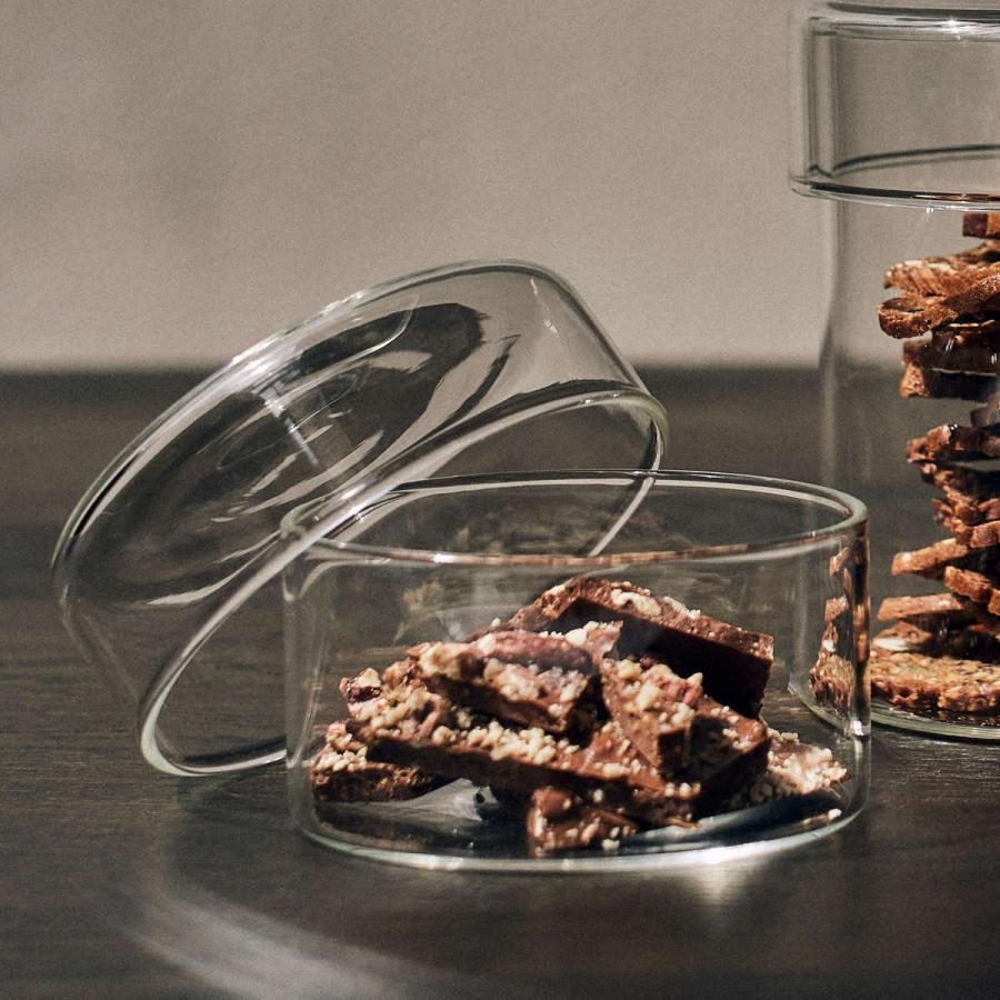 KINTO（キントー） SCHALE ガラスケース 100x55mm （ 保存容器 300ml