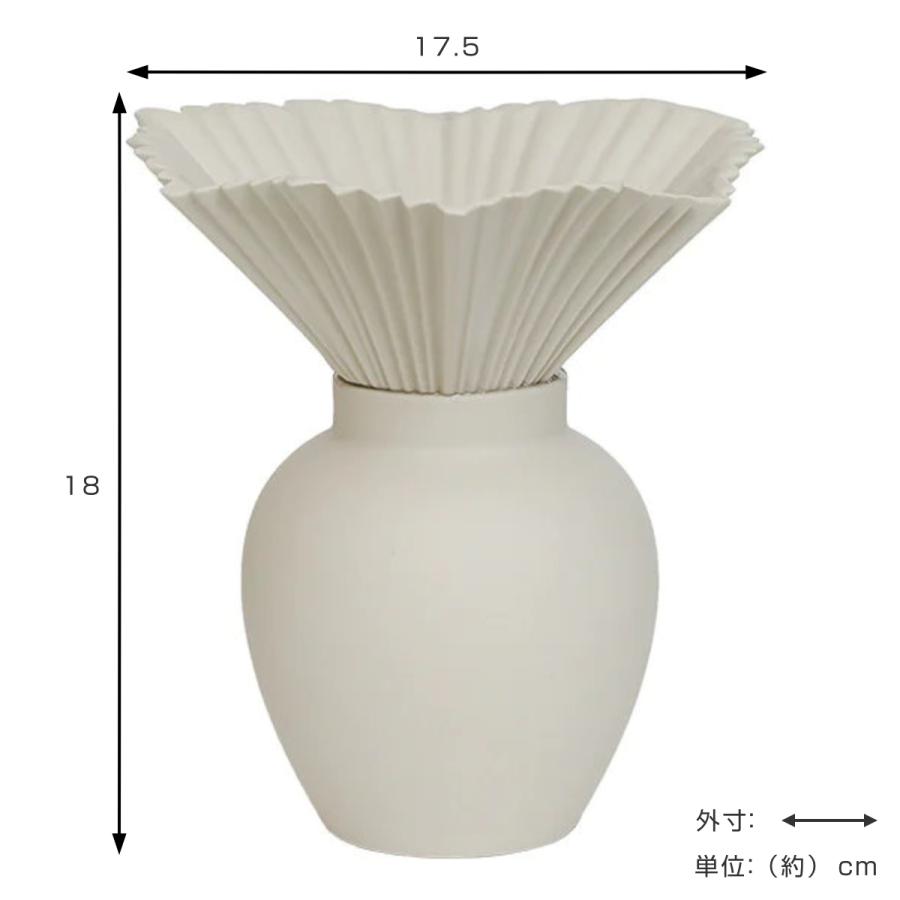 magnet 花瓶 CACCIA9 Tiny Nove 陶器 （ 花びん 花器 ベース 無地