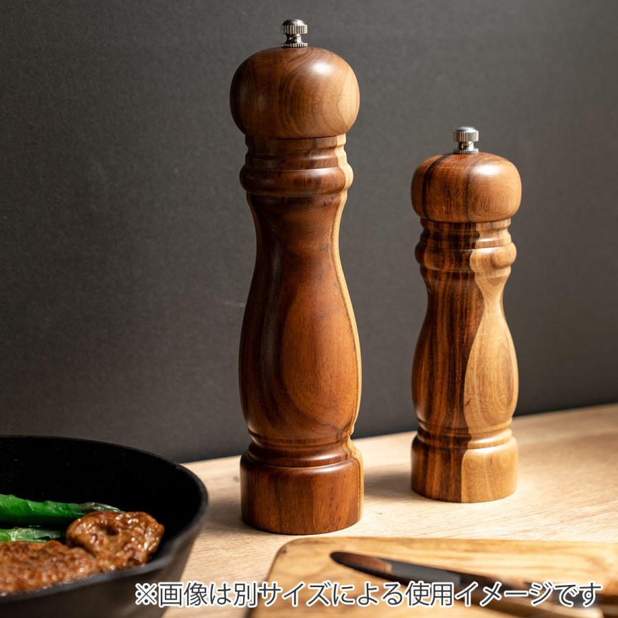 アカシア　SALUS　ペッパーミル　Lサイズ　6個 アカシアSALUSペッパーミルLサイズ6個