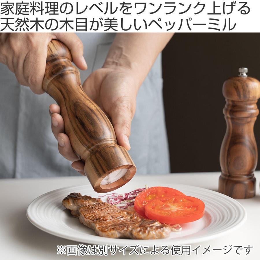 胡椒挽き S アカシア製 ペッパーミル SALUS （ セイラス ソルトミル