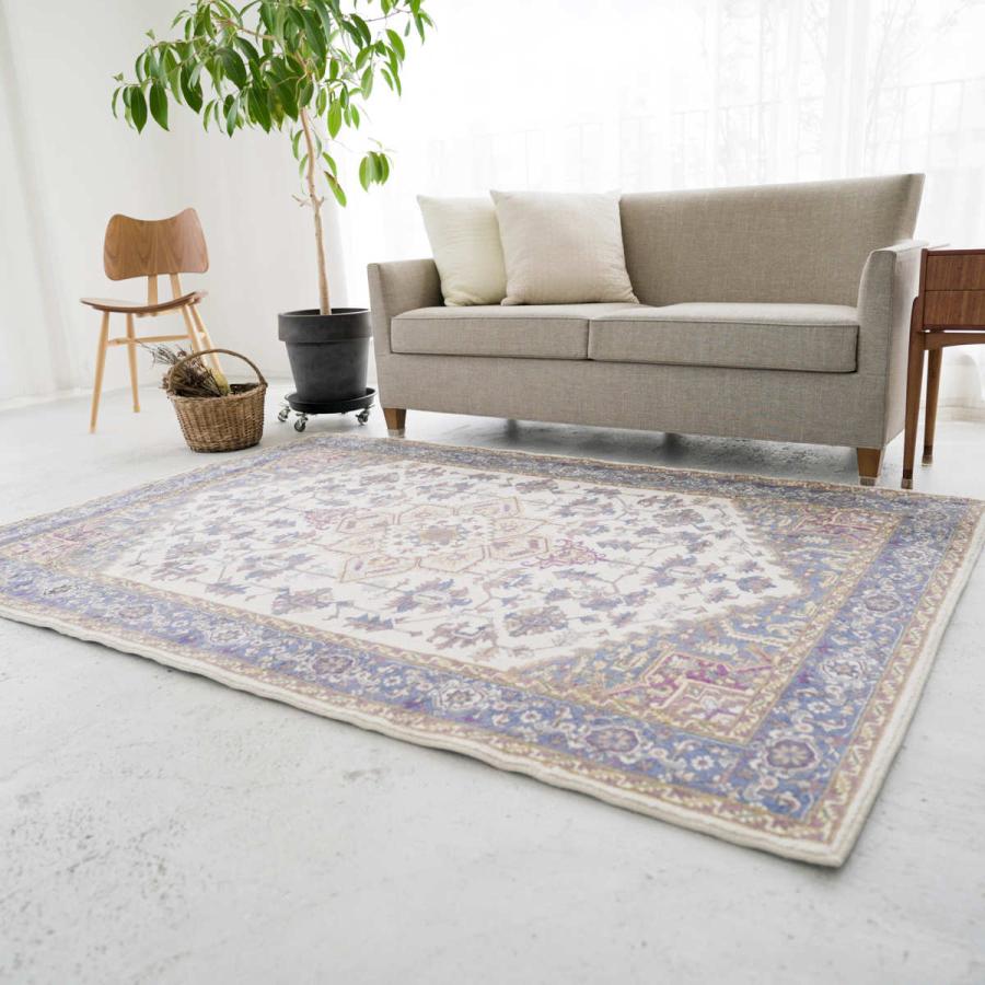 ERARE（エラーレ） ラグ マイクロファイバー 幾何学模様 140×200cm