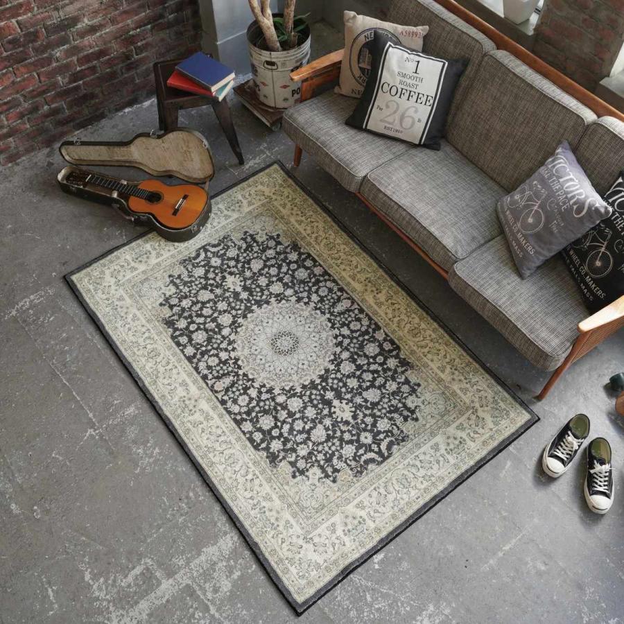 ERARE ラグ マイクロファイバー クラシックデザイン 140×200cm ERARE ラグ マイクロファイバー クラシックデザイン 140×200cm