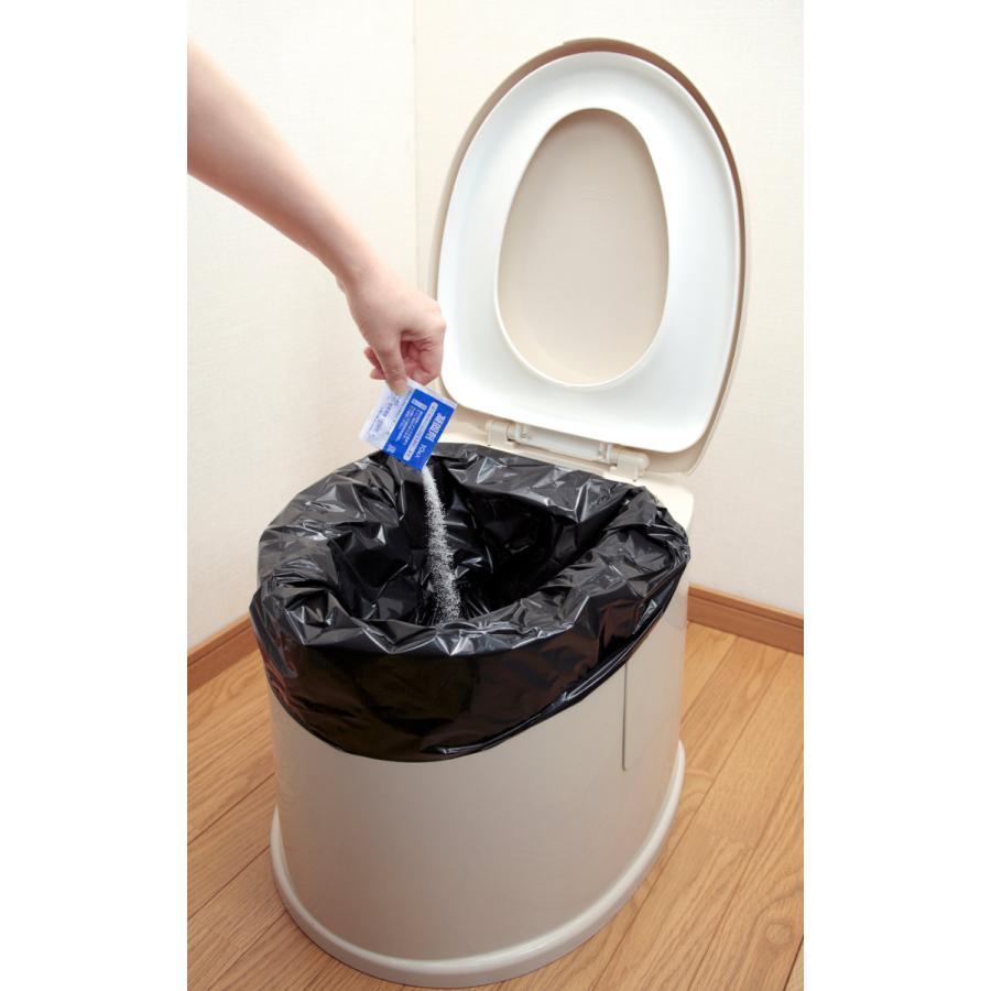 サンコー ポータブルトイレ 処理袋 50回分 介護用 備品 災害 （ 汚物