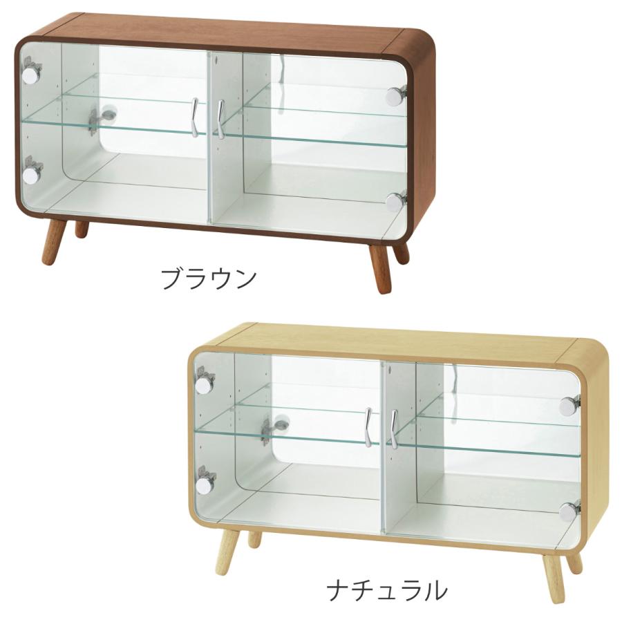 未使用♦️ナチュラルロココ仕様 コレクションケース♦️ウッドラック♦️仕切り多♦️送料込 コレクションケース単品 幅80×奥行45×高さ160cm サラ80 ロータイプ