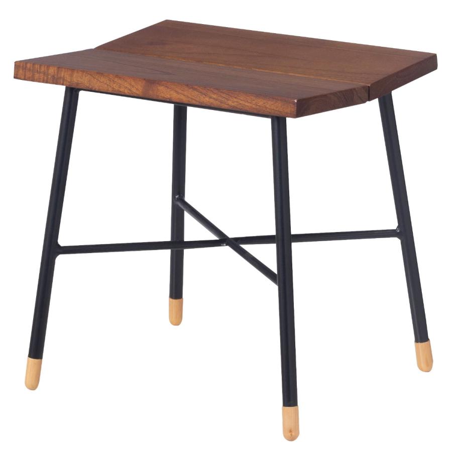 東谷 スツール 座面高35cm 木製 北欧 2脚セット （ 椅子 いす イス