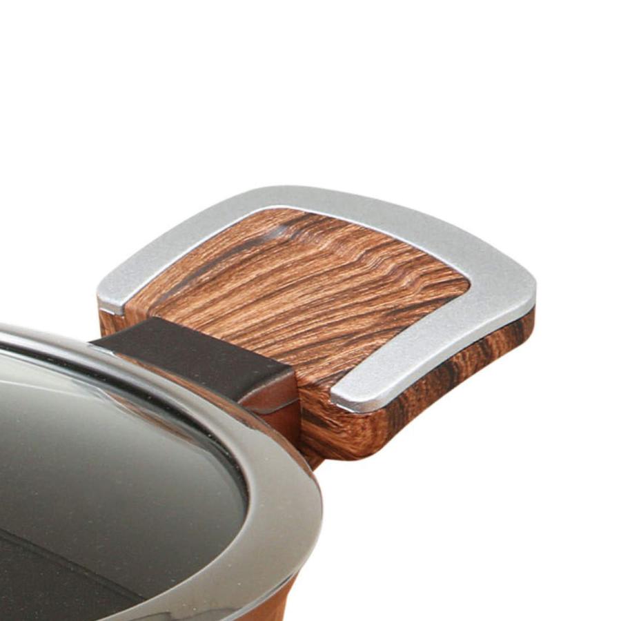 谷口金属工業 両手鍋 22cm IH対応 槌目鍋 （ ガス火対応 両手なべ 金属