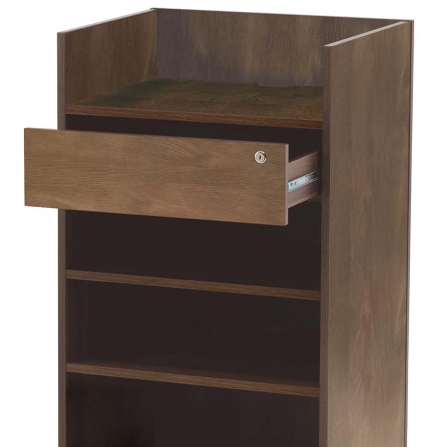 アール・エフ・ヤマカワ レジカウンター 幅60cm おしゃれ 鍵付き