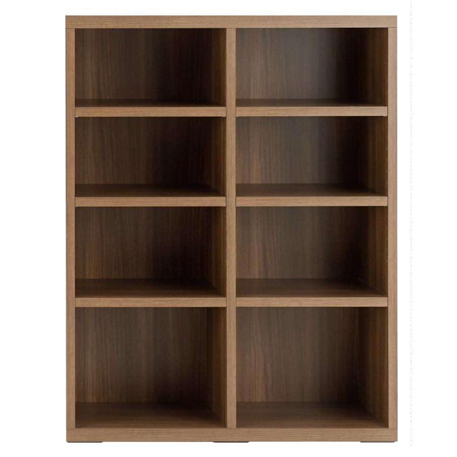 フナモコ 木製ラック 4段2列 組合せ家具 リビングシェルフ 日本 フナモコ 木製ラック 4段2列 組合せ家具 リビングシェルフ 日本