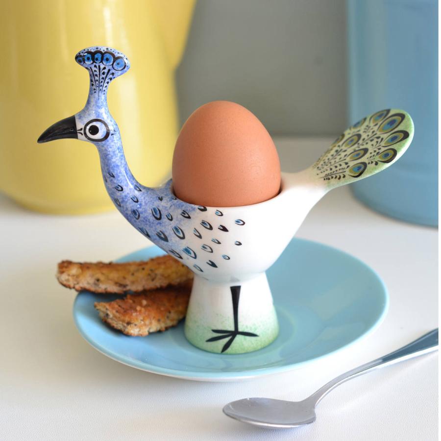 陶器製卵型壷 木製ハンドル付き 陶器製卵型壷 木製ハンドル付き 陶器製卵型壷 木製ハンドル付き