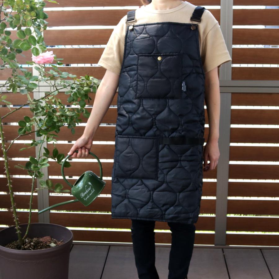 エプロン キルティングエプロンフル ( ポケット付き 男女兼用 エプロン キルティングエプロンフル ( ポケット付き 男女兼用