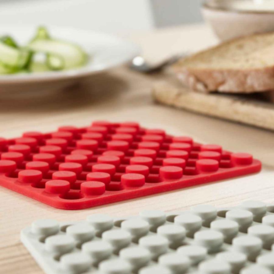 ⭐️北欧デザイン シリコン製 鍋敷き 2枚セット Joseph Joseph（ジョセフジョセフ） 鍋敷き デュオ シリコン鍋敷き 2枚