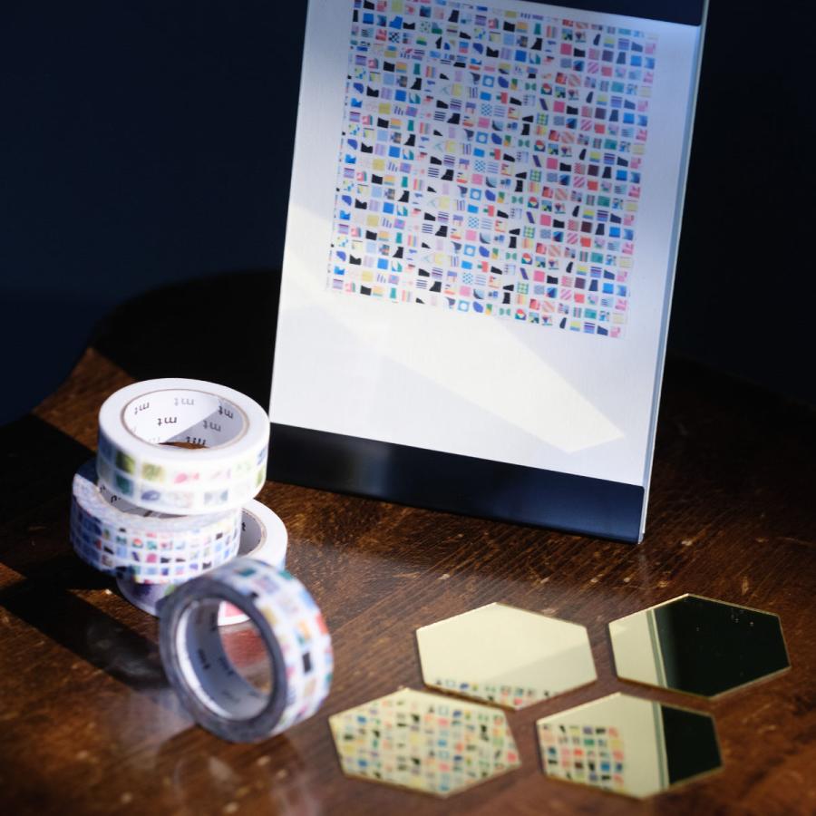 マスキングテープ mt island universe Flags L 15mm×7m （ マステ カモ