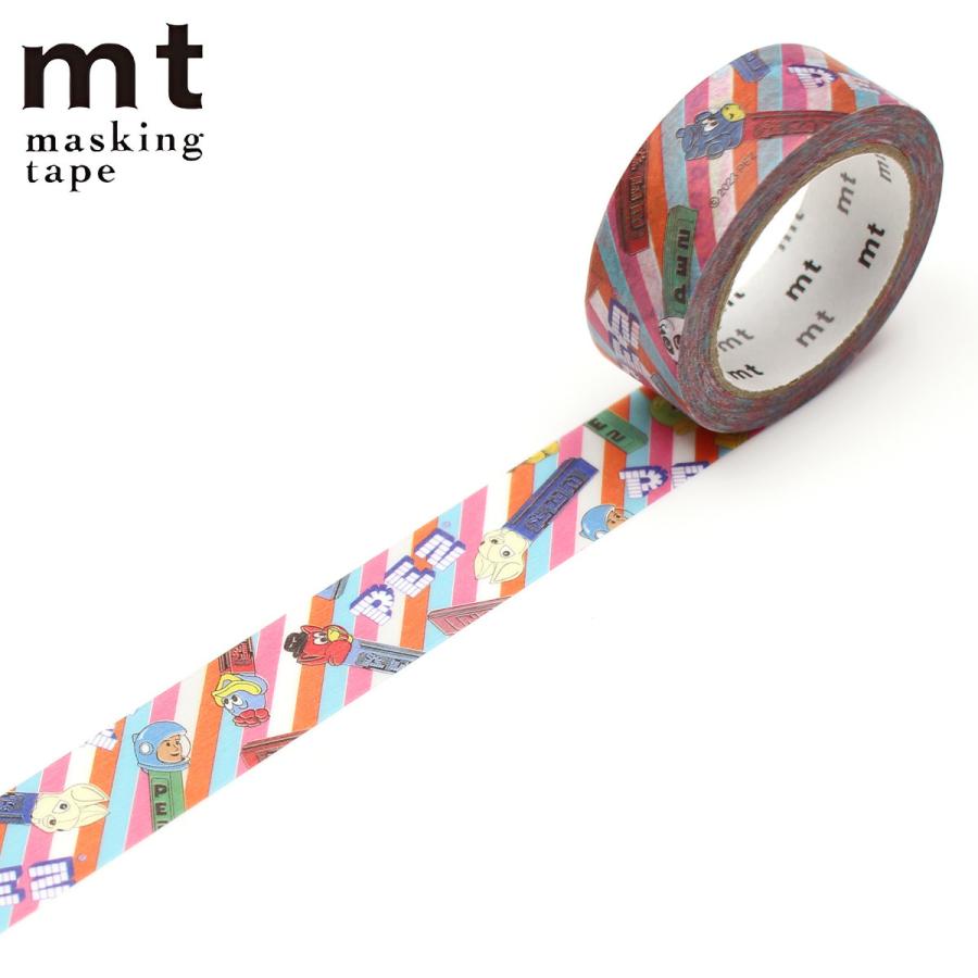 テープ・マスキングテープ R マスキングテープ mt PEZ ディスペンサーストライプ 15mm×7m （ マステ
