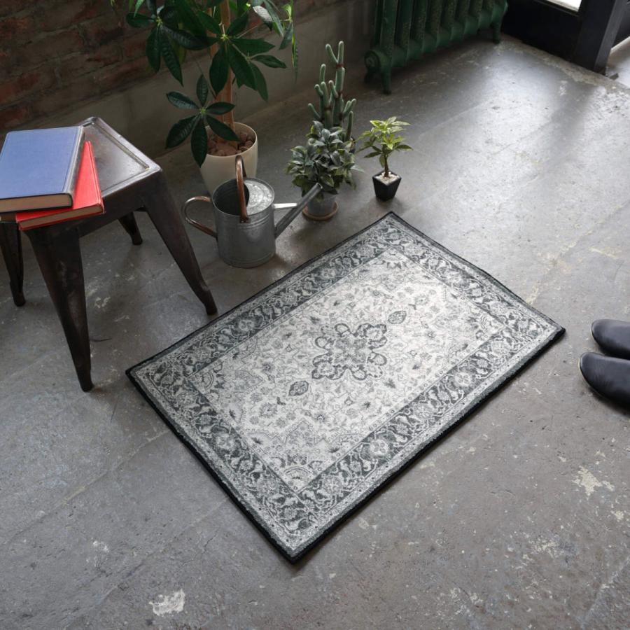 ERARE 玄関マット 50x70cm 屋内 モノトーン （ 玄関 マット 縦50