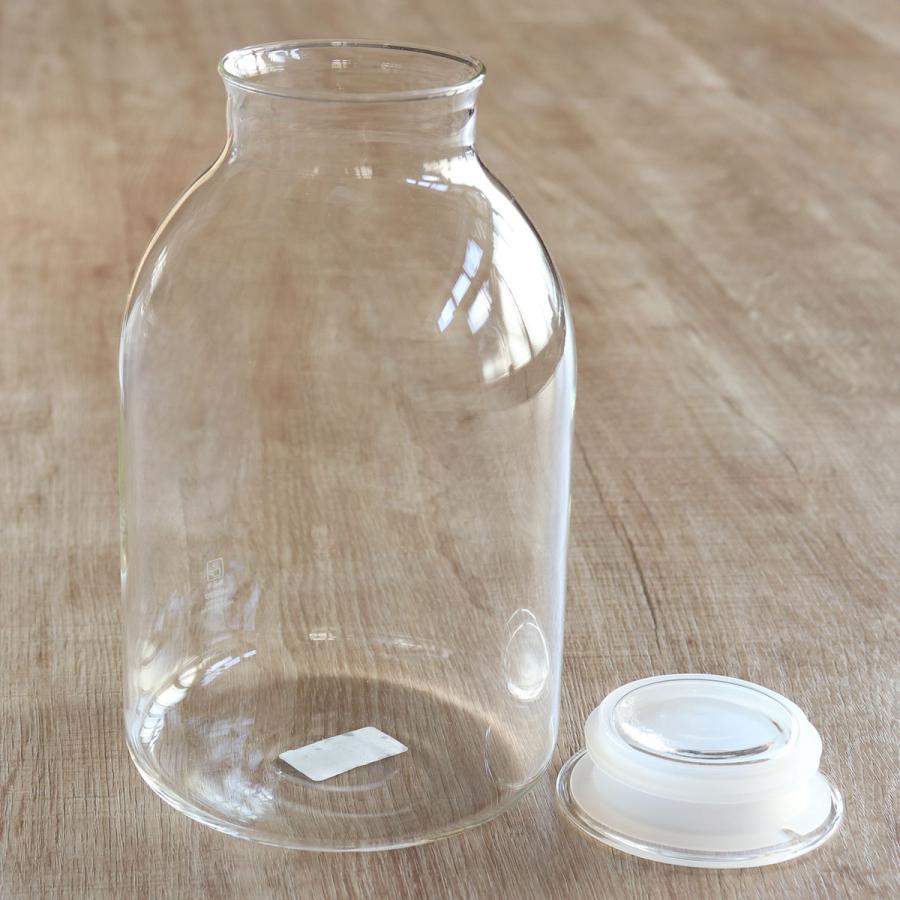 HARIO（ハリオ） 保存びん 2L ガラスの手仕事保存びん （ HARIO 耐熱