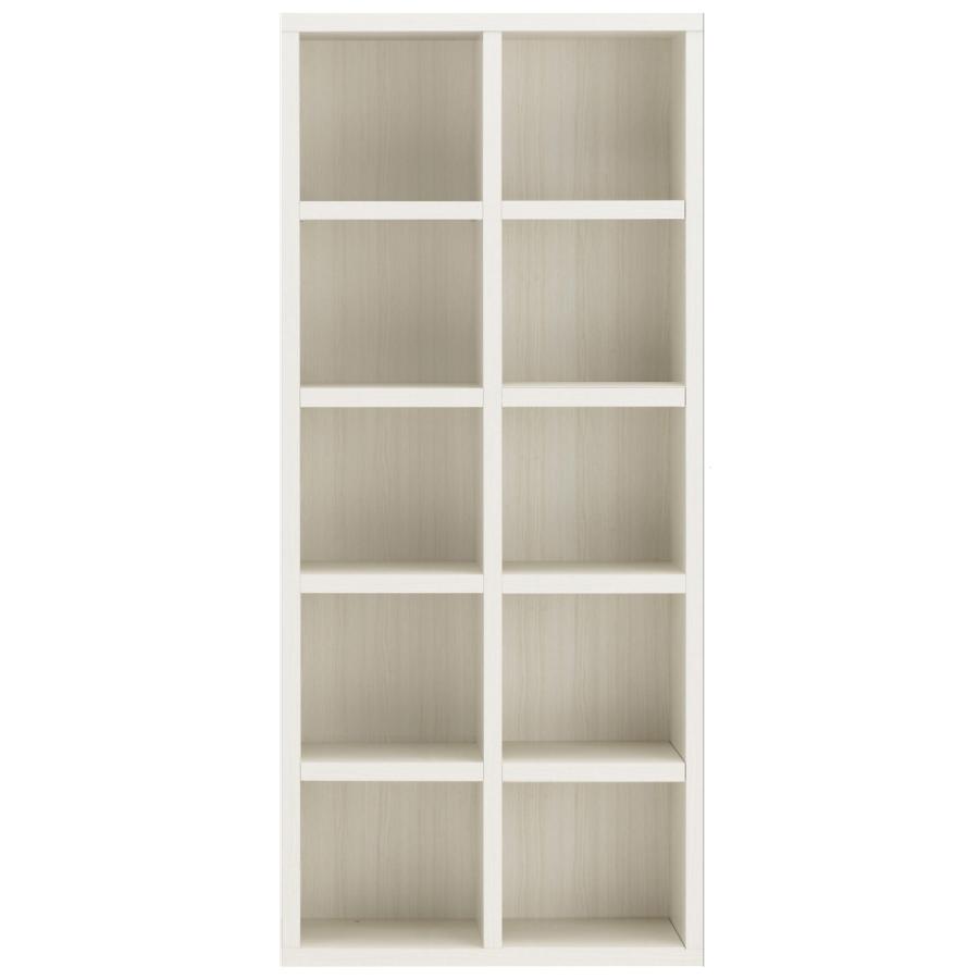 フナモコ（FUNAMOCO） 本棚 幅オーダー ブックシェルフ 5段2列 日本製