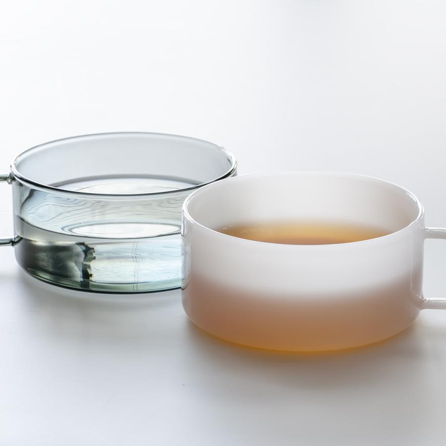 TAMAKI スープカップ 390ml FUFU フフ 耐熱ガラス （ 食洗機対応 電子