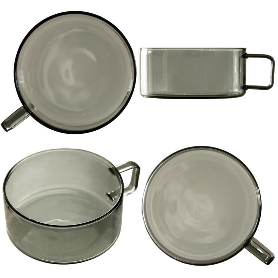 TAMAKI スープカップ 390ml FUFU フフ 耐熱ガラス 同色4個セット TAMAKI スープカップ 390ml FUFU フフ 耐熱ガラス 同色4個セット