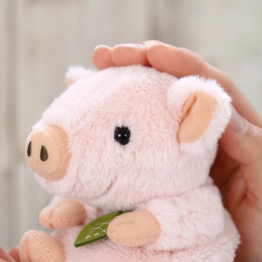 BabyThree 400%V2バージョン ピンク豚帽子のぬいぐるみ人形 babythree 初代400%泣き目ぶたちゃん ぶたの靴付 ベイビースリー