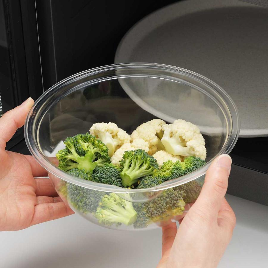 ヨシカワ ボウル 19cm ネオクリア 食洗機対応 日本製 （ ボール 耐熱