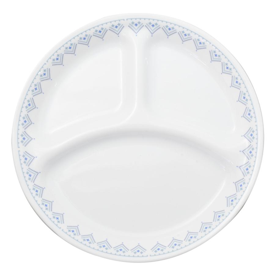 ランチプレート 26cm CORELLE コレール 強化ガラス 同柄5枚セット （ 食洗機対応 電子レンジ対応 オーブン対応 仕切り皿 ランチ皿 ワンプレート ）｜livingut｜15