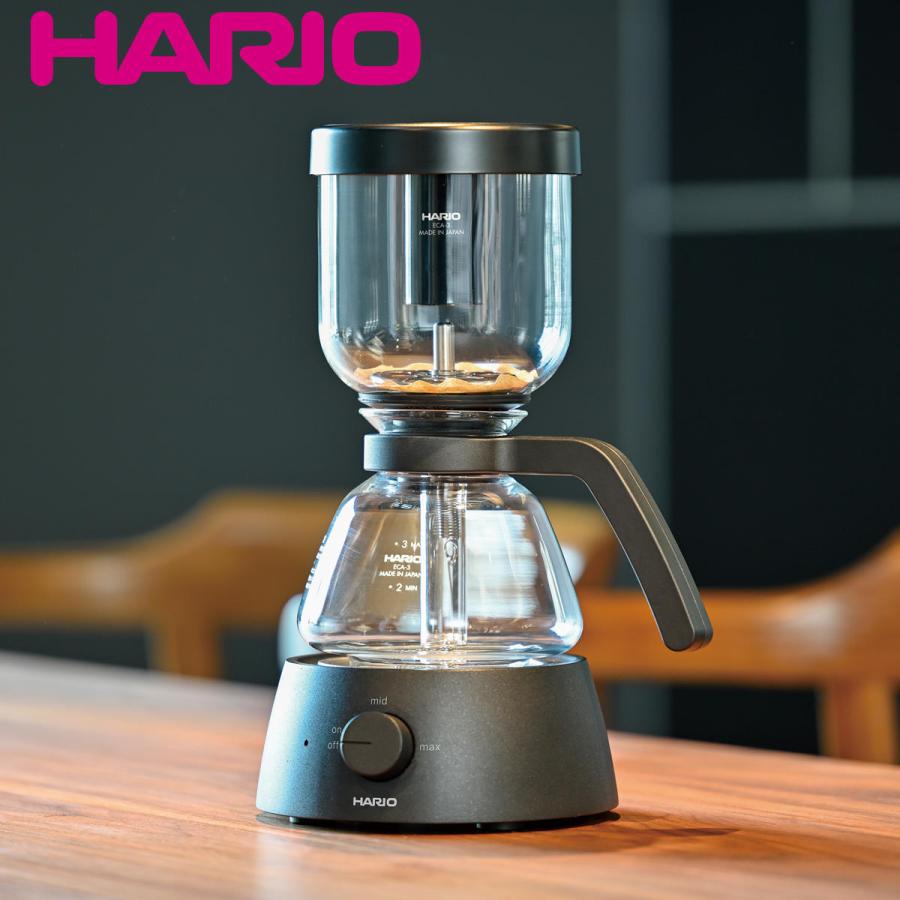 コーヒーサイフォン 360ml 3杯用 Electric Coffee Syphon 耐熱ガラス 